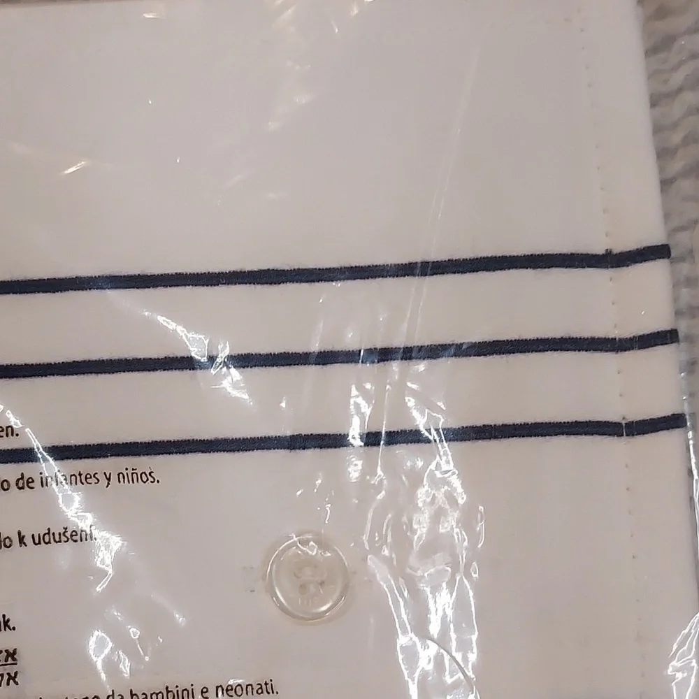 Ralph Lauren Home Organic Sateen Handkerchief Embroidery Twin Flat Sheet
